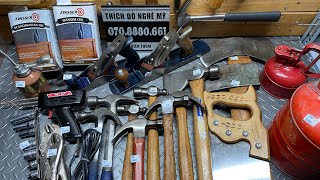 US Tools: Wood Planes, Locking Pliers, Soldering Irons, US Hammers [CLIP M52] October 18, 2023 - ...