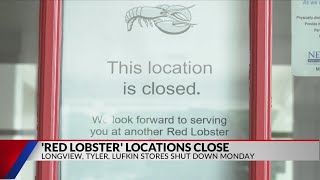 East Texas Red Lobster locations close