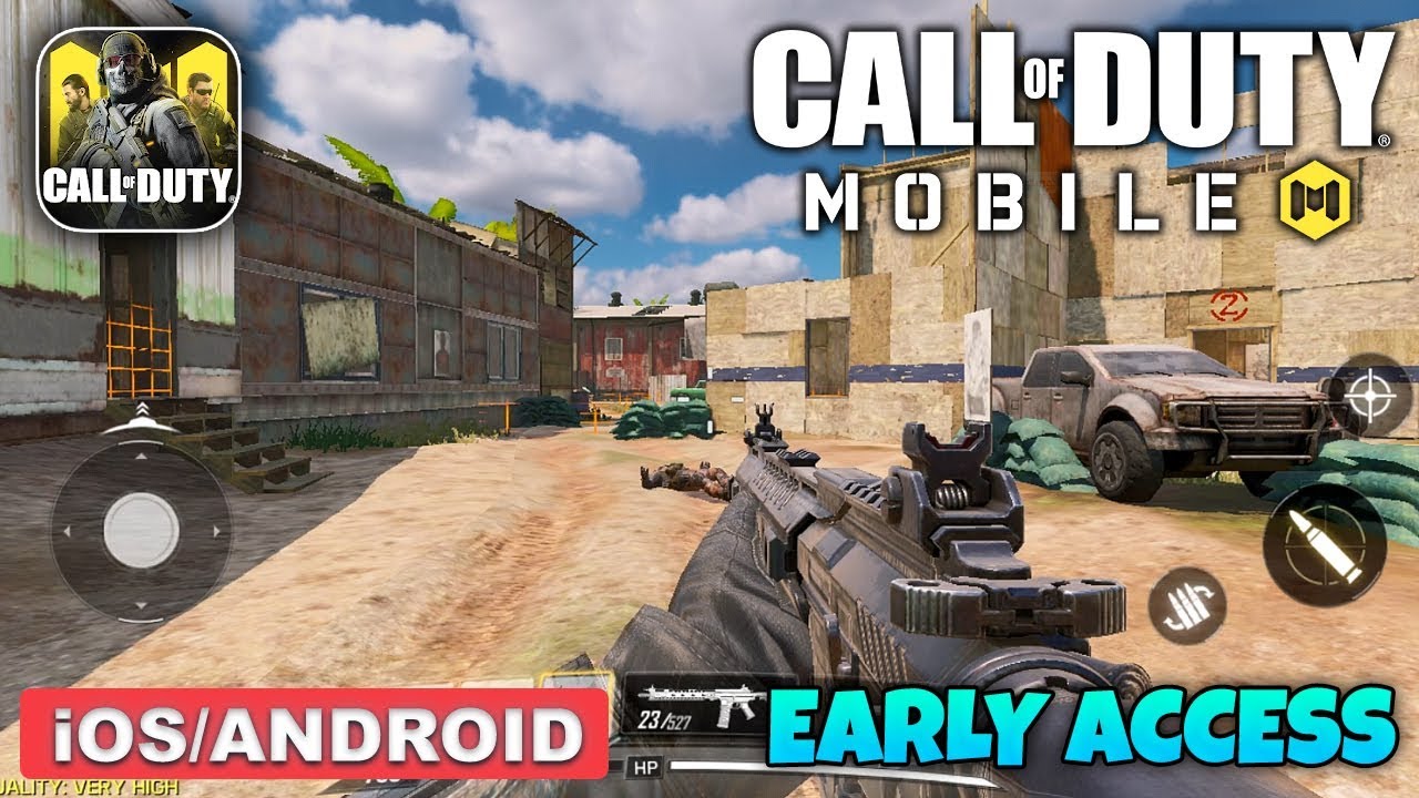 CALL OF DUTY MOBILE - PLAYSTORE EARLY ACCESS GAMEPLAY (ANDROID / iOS) - 