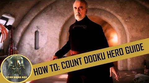 How To: Count Dooku Hero Guide - Star Wars Battlefront 2