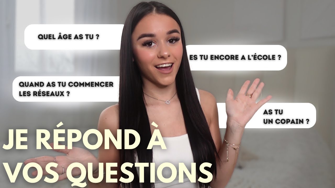 FAQ | JE RÉPOND À VOS QUESTIONS