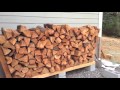 Ingenious DIY Firewood Rack - No Tools, Cheap
