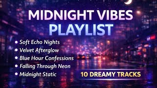 Soft Echo Nights Midnight Chill Playlist | Midnight Static, Velvet Afterglow, Blue Hour Confessions