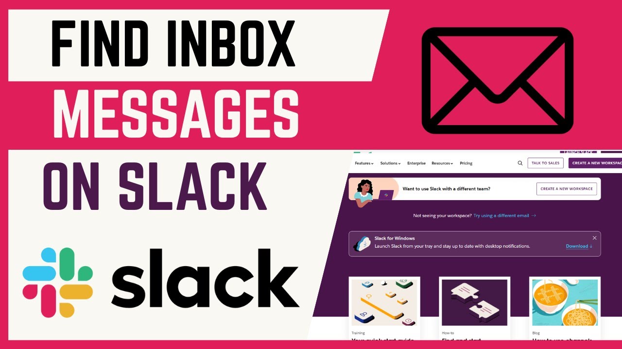Slack Inbox How To Find Inbox Messages In Slack - YouTube