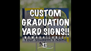 Custom Senior Yard Sign Tutorial