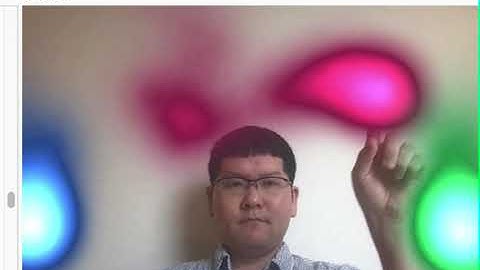 p5.js によるパーティクルシステムと MediaPipe Hands を組み合わせてみた