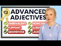 C1 advanced adjectives to enrich and build your english vocabulary