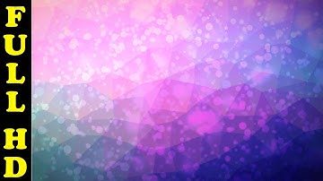 Abstract Background With Moving Particles | Animation seamless loop | Kishore Tv