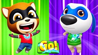 NEW BOSSES ULTRA HEROES - Talking Tom Hero Dash | Every Raccoon Bosses Fight Vs Heroes Sky In Cages  screenshot 5