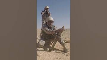 This Mortar Is Fired by Hand