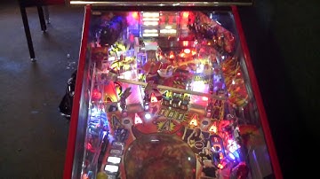 AC/DC Premium pinball machine at SS Billiards in Minneapolis