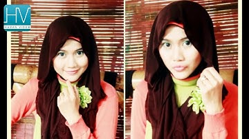 Hijab Fashion   2 Of 13 Hijab Styles  VEMOS FLOWER Series by Didowardah   Part #4