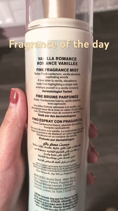 Vanilla romance bbw#bodymists #skincare #bbw