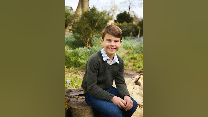 Wow, what a beautiful Smiles from  Prince Louis ￼
