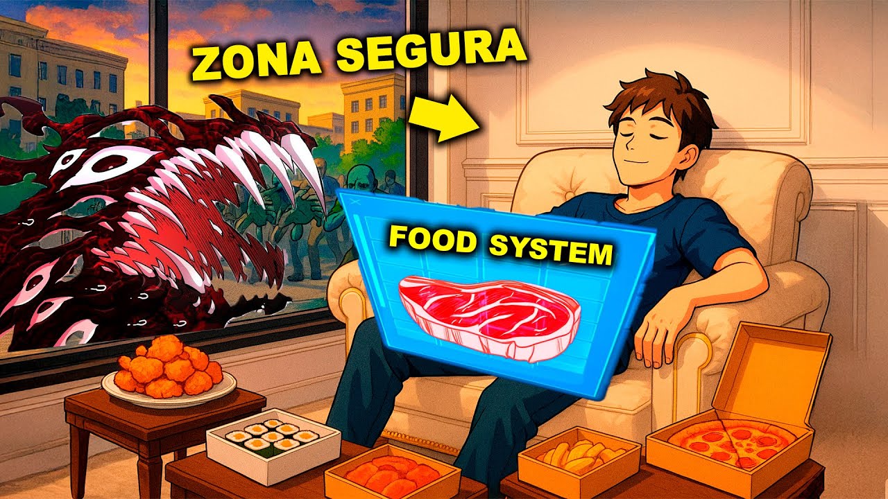 Mientras hay un apocalipsis afuera, en su apartamento hay recursos infinitos y un portal Manhwa