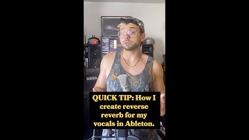 How to create reverse reverb in Ableton #shorts