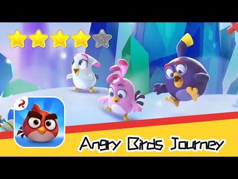 Angry Birds Journey Level #222 Walkthrough Fling Birds Solve Puzzles Recommend index four stars