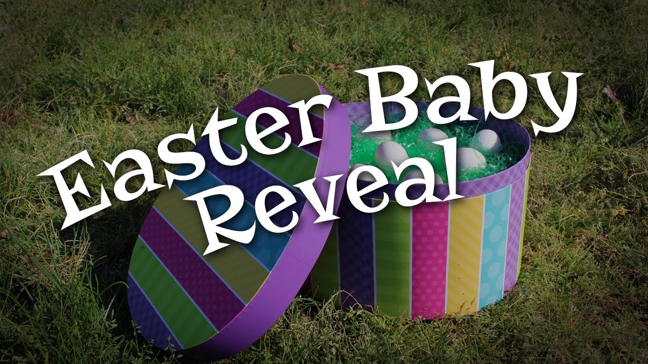 Easter Egg Gender Reveal YouTube