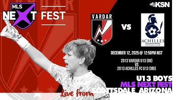 2013 Vardar (MI) vs 2013 Achilles FC (MD) - MLS Next Fest