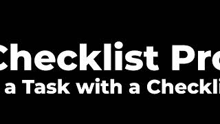 Replacing Task Records with Checklist Records in Checklist Pro