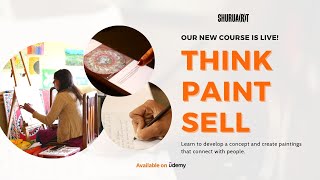 How to come up with ideas to create original artwork and how to sell it online | New Course