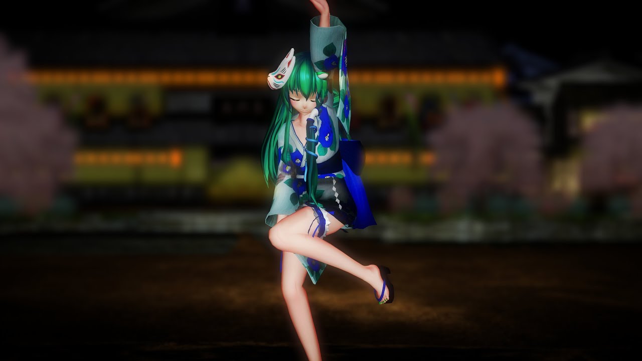 【 東方MMD 】 CINEMA / 東風谷早苗 / 4k60p