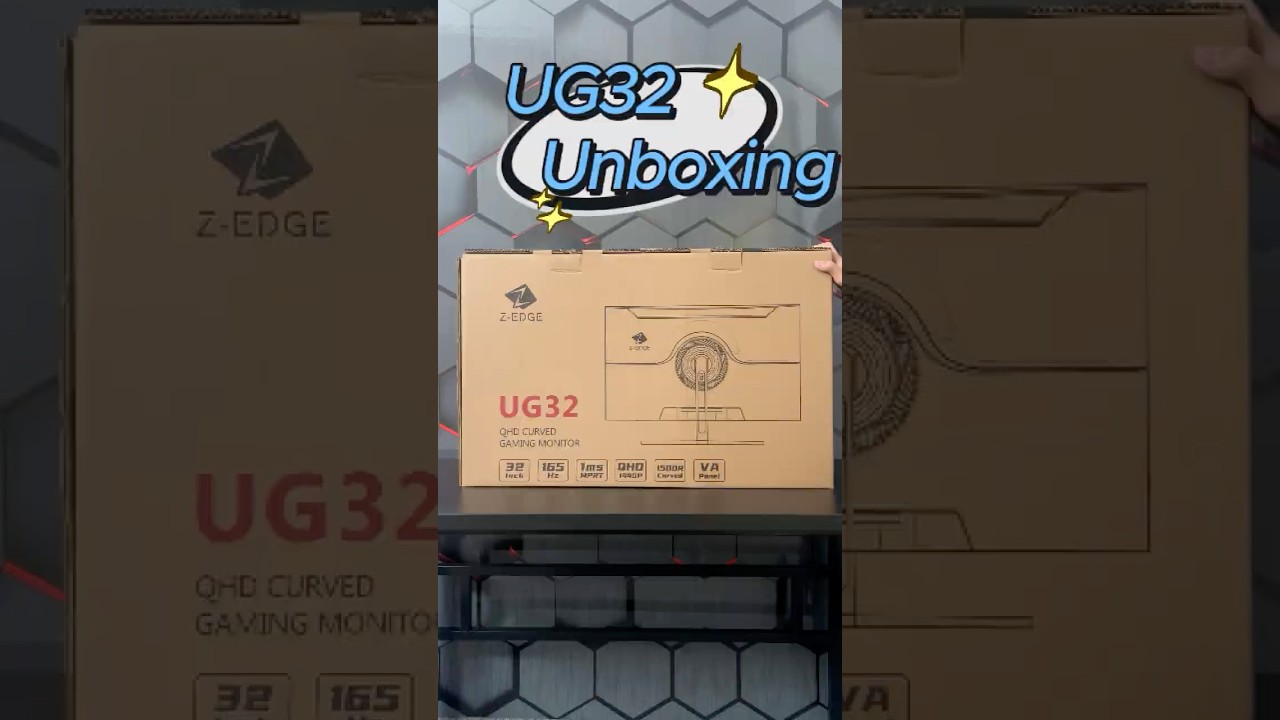 Z-EDGE UG32 Unboxing: The Luminous Rage Gaming Overlord🦖