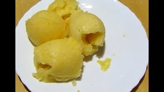 Апельсиновое мороженое в домашних условиях