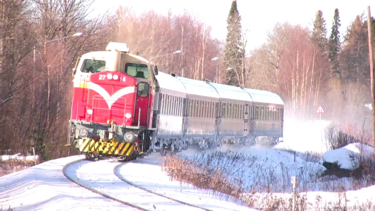 Train from Seinäjoki to Vaasa HD