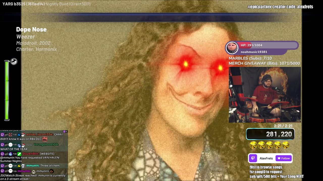 Drummin' on YARG ~ February 21, 2026