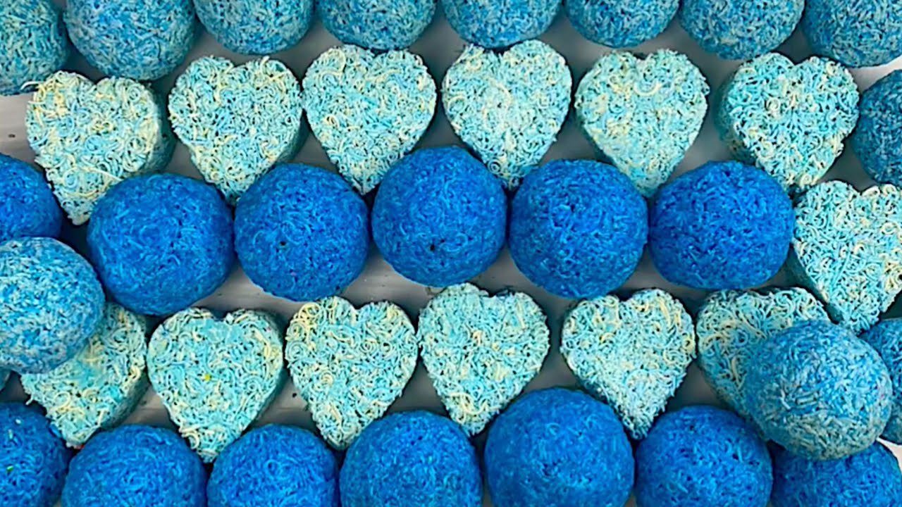 ASMR crushing soap balls. Relaxing sounds 🤤🤤🤤