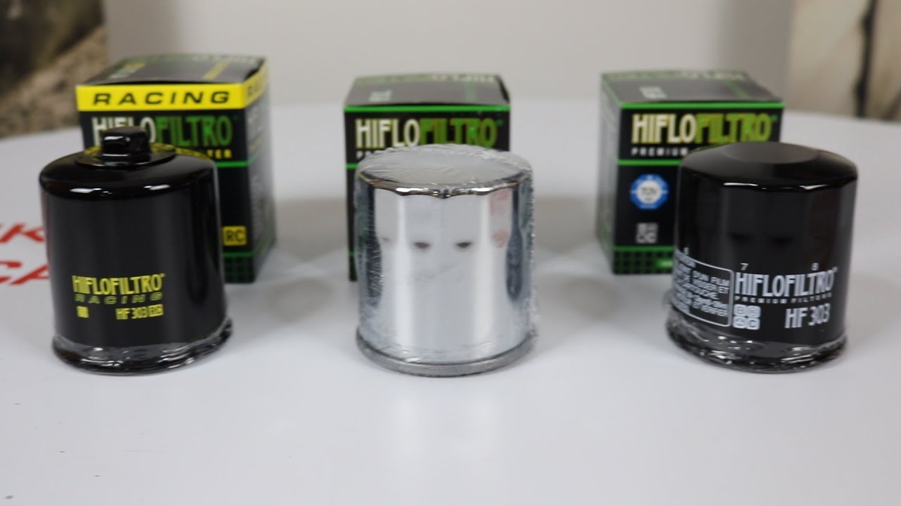 HIFLO filter ulja (HF303) - Standard, Hrom, RACING + saveti pri zameni