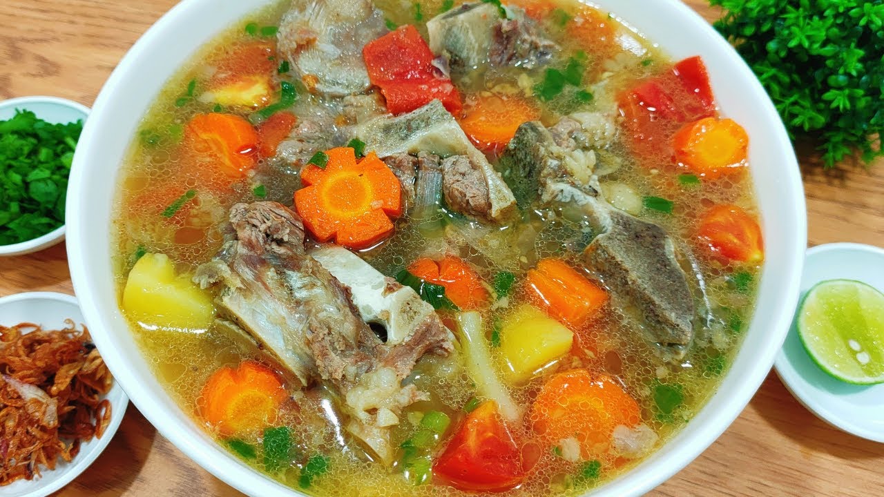RESEP SOP IGA SAPI | Kuah nya ENAK Masak nya GAMPANG