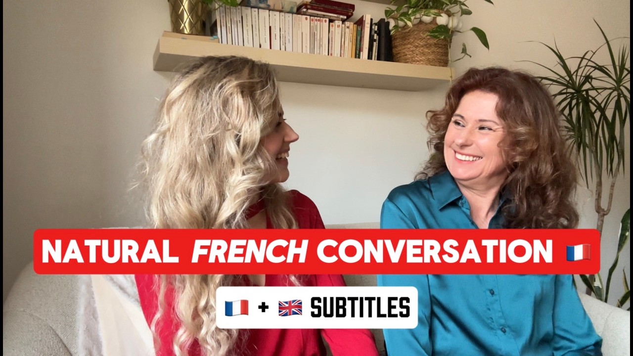 Real Spoken French 🇫🇷 | A Natural Conversation With My Mum