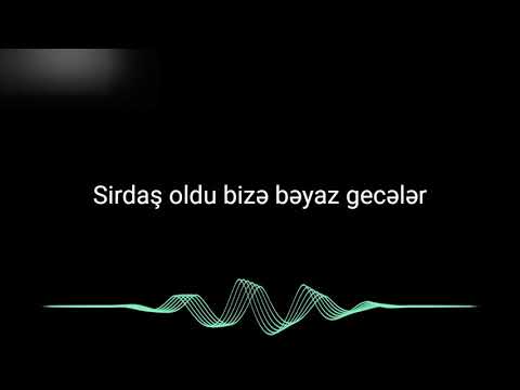 Beyaz geceler karaoke - Seyyad Elizade - Azerbaijani karaoke
