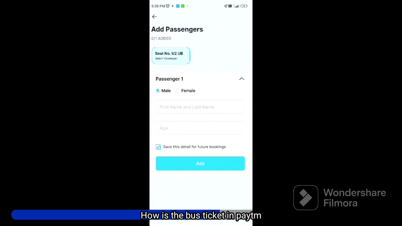 how to book a bus ticket in paytm in tamil