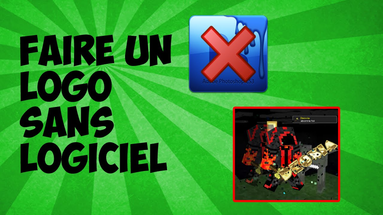 TUTO 1#comment faire un logo sans logiciel - YouTube
