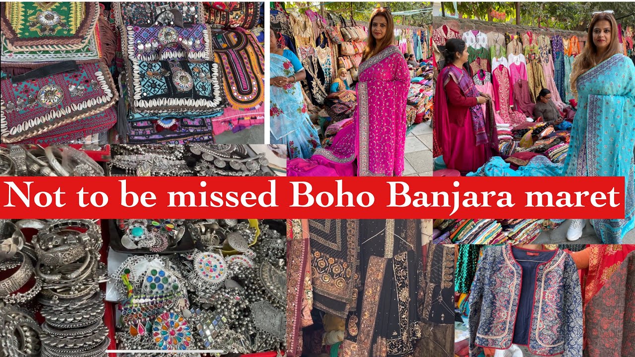 Have u been to Gujarati lane Delhi for Silver Jewelery, Boho bag, Winter clothes??? | ShwetaDhiraj