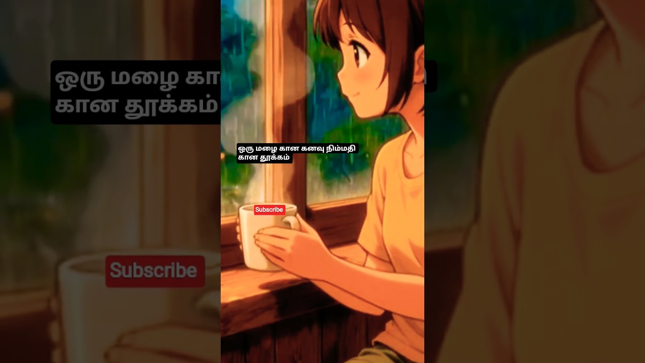 Rainy day and peaceful sleep 