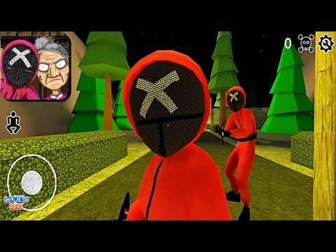 Grandpa And Granny House Escape - Squid Chapter Challenge | Android Gameplay HD
