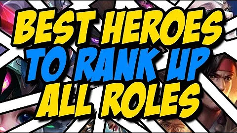 BEST HEROES IN MOBILE LEGENDS APRIL 2022 ALL ROLES || SEASON 24 RANK UP META