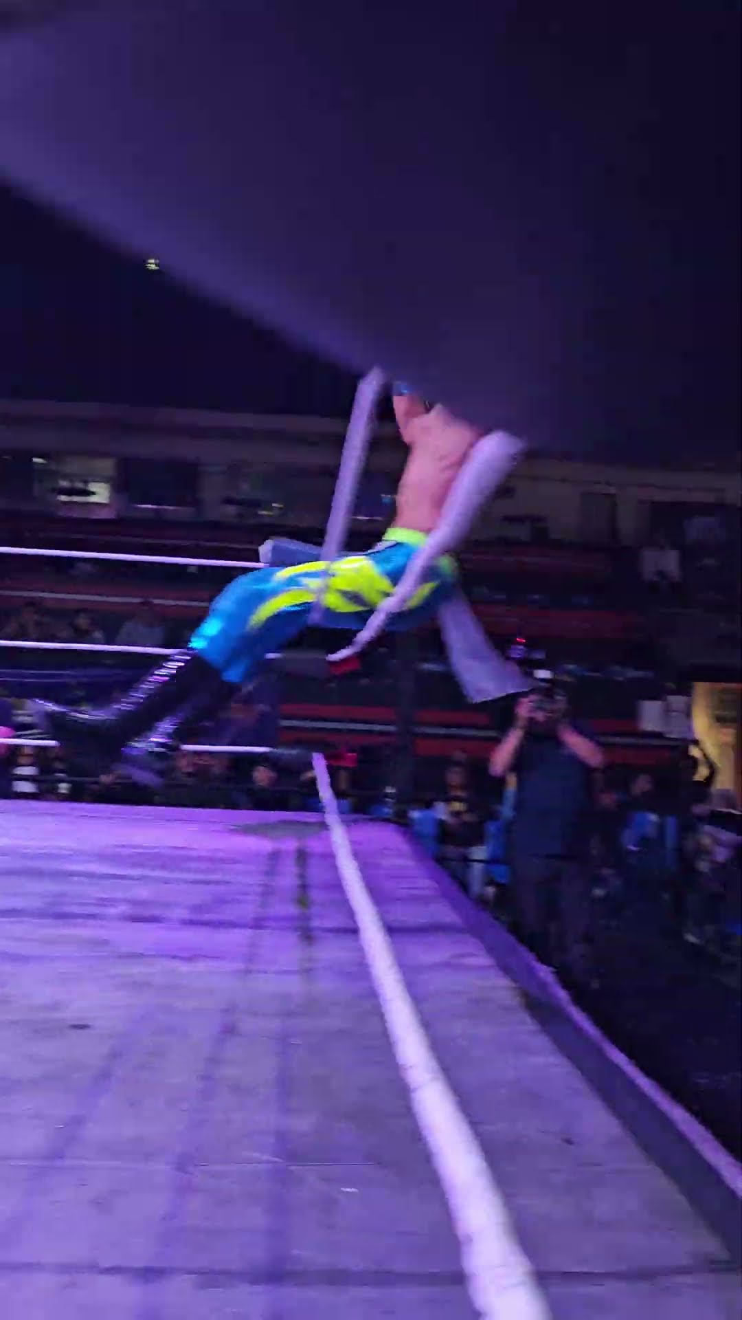 Mortal de Blue Win en la Arena Naucalpan