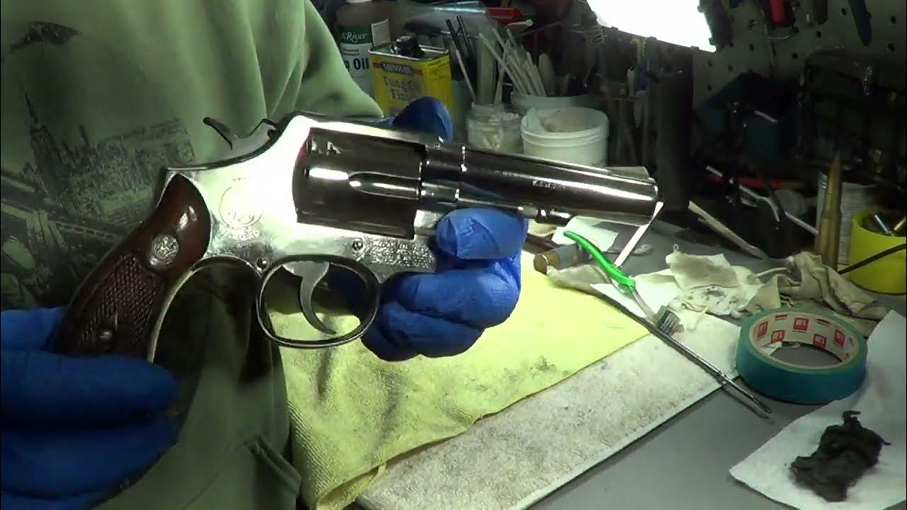 Cleaning Multiple Different Revolvers Removing Cylinders & Rust