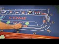 PLAY ALL DAY CRAP STRAGEGY!! LIVE ROLL OUT Session 1