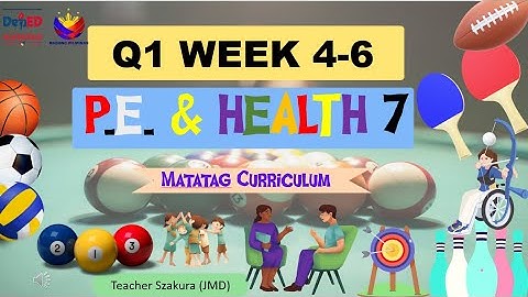 MAPEH 7 PE AND HEALTH 7 QUARTER 1 WEEK 4-6. TARGET GAMES. MATATAG CURRICULUM