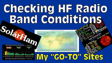 Checking HF Radio Band Conditions - My “GO-TO” Sites