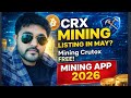Crx Mining.Listing at May?Mining Crutox free.Mining app 2026.