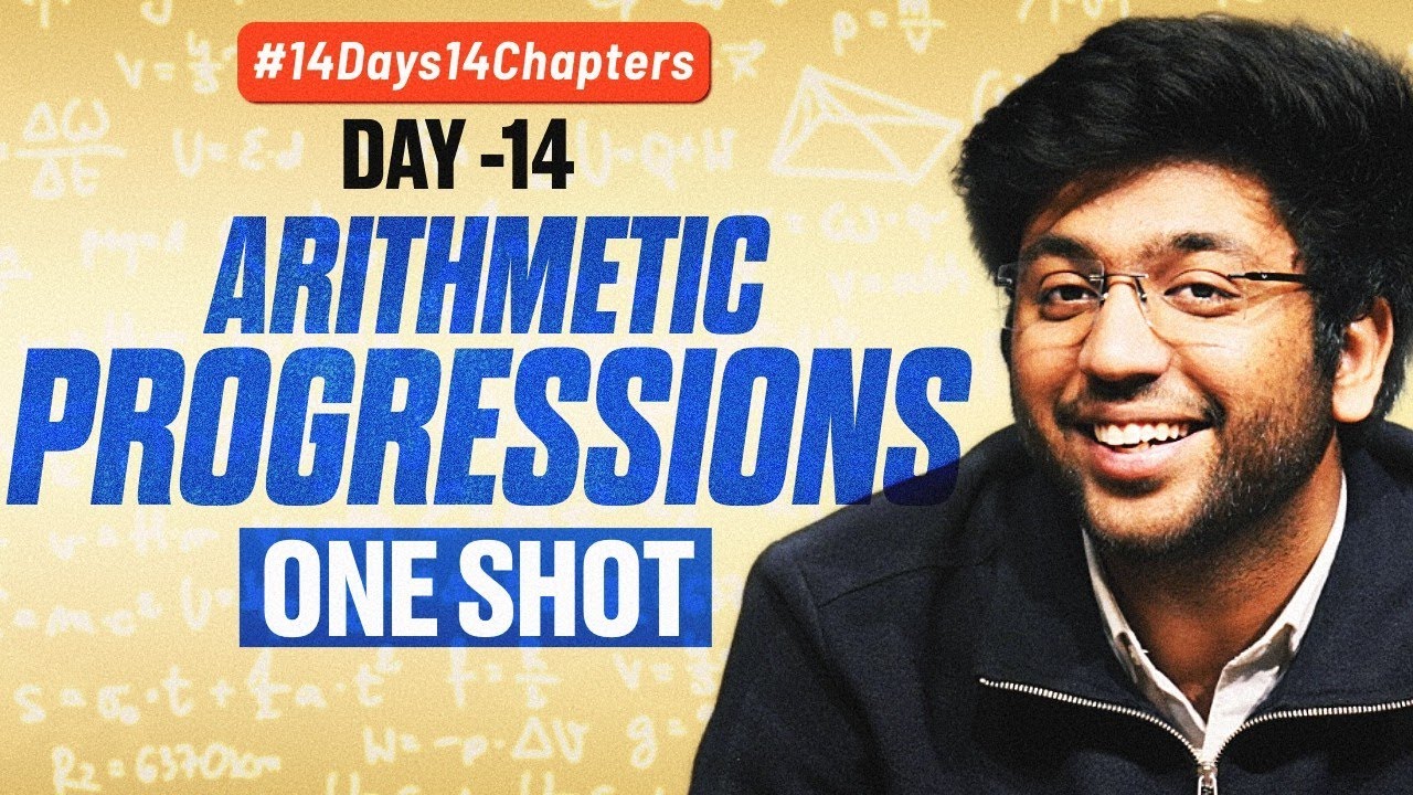 Class 10th Arithmetic Progression One Shot 🔥 | Class 10 Maths Ch 11 ...