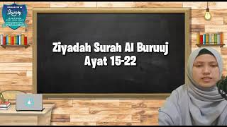 Talaqqi Ziyadah : Surah Al-Buruj ayat 15-22