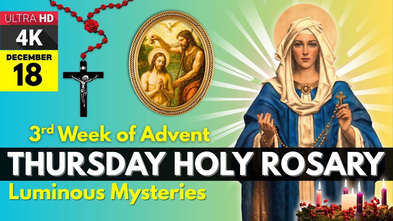 Молитесь Светлым Тайнам Святого Розария: Четверг, 18 декабря 2025 г. О защите Ангелов-Хранителей